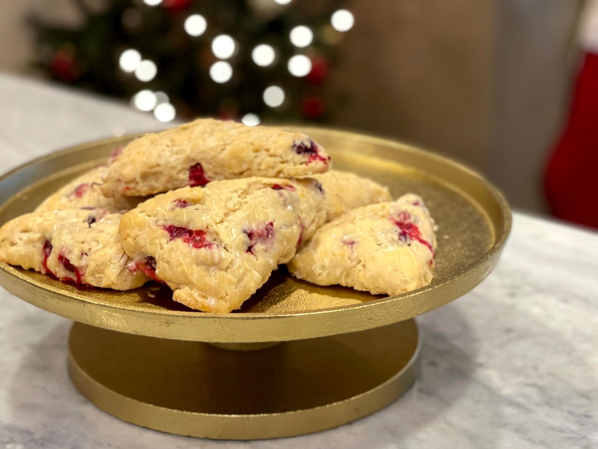 Simple Cranberry Orange&nbsp;Scones